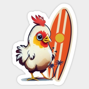 chicken lovers Sticker